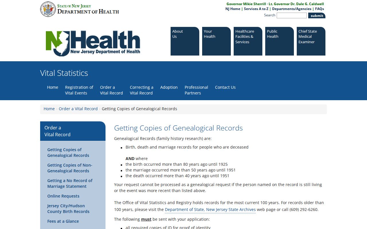 Kearny residents directory New Jersey genealogical vital records guidance